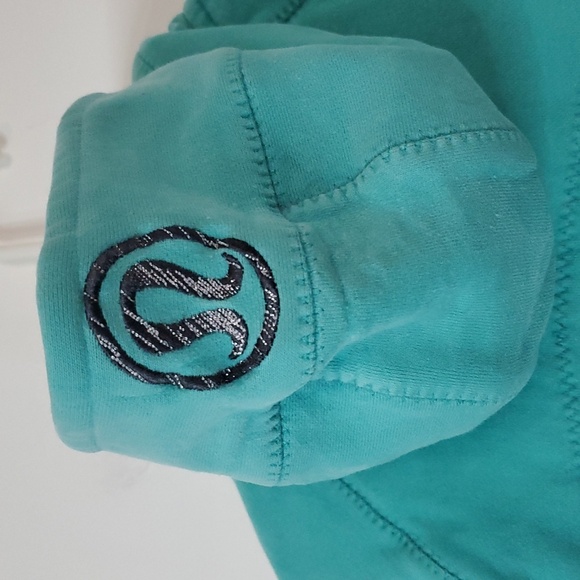 Lululemon Special Edition Scuba Hoodie Big Back Pocket Size 6 Mint - Picture 10 of 13